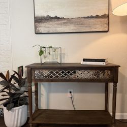 Rustic Console Table / Entryway Table with Drawer