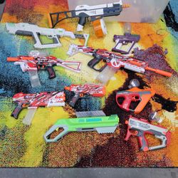 Lot of Gel Blasters, Nerf and various brands