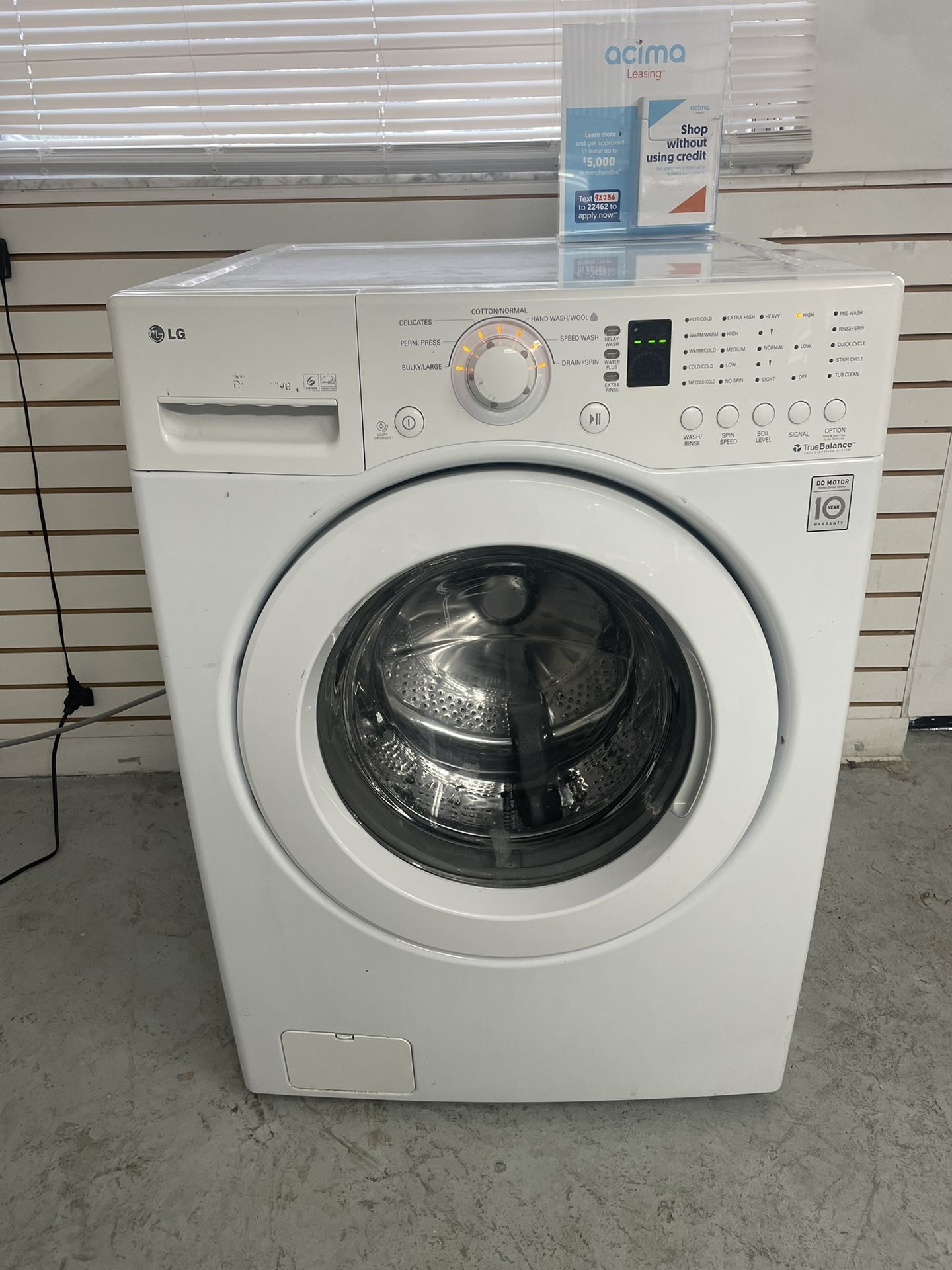 LG Used Washer Machine