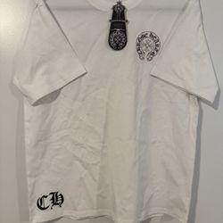 White and Red Chrome Heart❤️