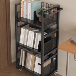 Heavy Duty Double-Sided Book Cart (N162)