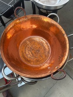 Cazos de cobre!! Cazo de 24” sólo