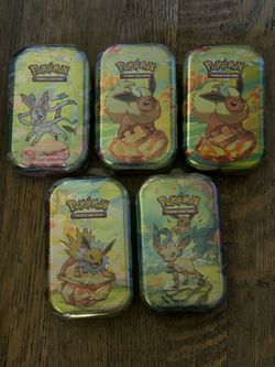 Pokemon Prismatic Evolutions Mini Tin Scarlet & Violet TCG New & Sealed