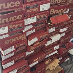 Bruce Hardwood Flooring Solid Hickory Natural  1220 Sq.ft Total 