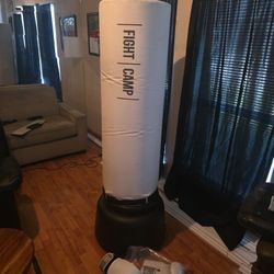 FIGTH CAMP punching Bag And A Pair Of Gloves