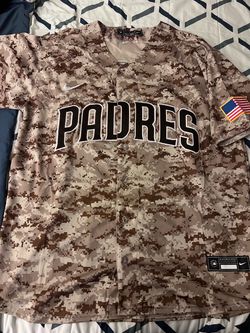 Size: XL San Diego Padres Military Camo Jersey #23 Fernando Tatis Jr.