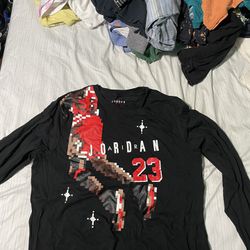 Jordan Long Sleeve Shirt Size XL