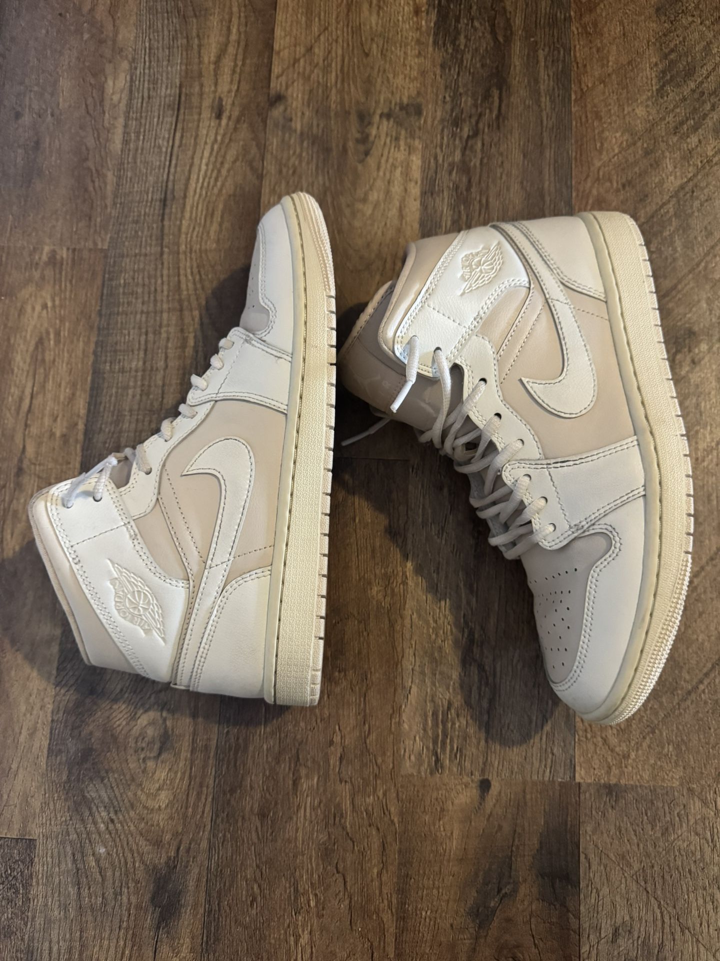 Air Jordan 1 Mid ‘Legend Light Brown’ - Men’s size 8, Women’s size 9.5, worn once.