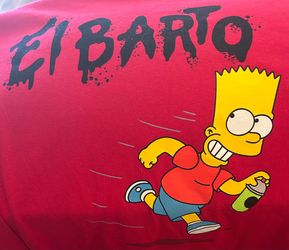 Simpsons Alberto long sleeve T-shirt