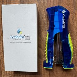 NEW Vintage Cymbalta Stapler Drug Rep Pharmaceutical Upright Vertical