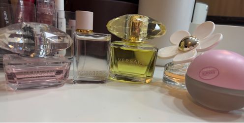 Designer Perfume Bundle – Versace, Burberry, DKNY