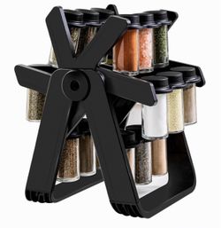 18 Jar Rotating Spice Rack by convenient