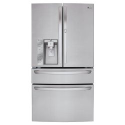 LG Electronics 29.7 cu. ft. French Door Refrigerator with Door-in-Door and CustomChill Drawer in Stainless Steel Model # LMXS30776S