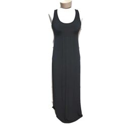 Banana Republic Factory Black Racerback Maxi Dress, 