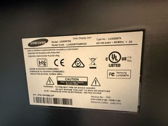 Samsung 32” 4K Monitor