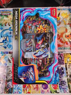 Pokemon Chaos Rising Mega Greninja ex Premium Collection