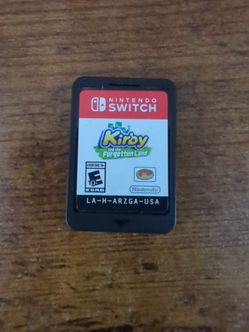 Nintendo switch game Kirby forgotten land