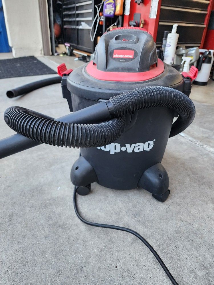 Shop Vac Mac12-250 Works Well. Needs Filter 5 Gallon 2.5hp