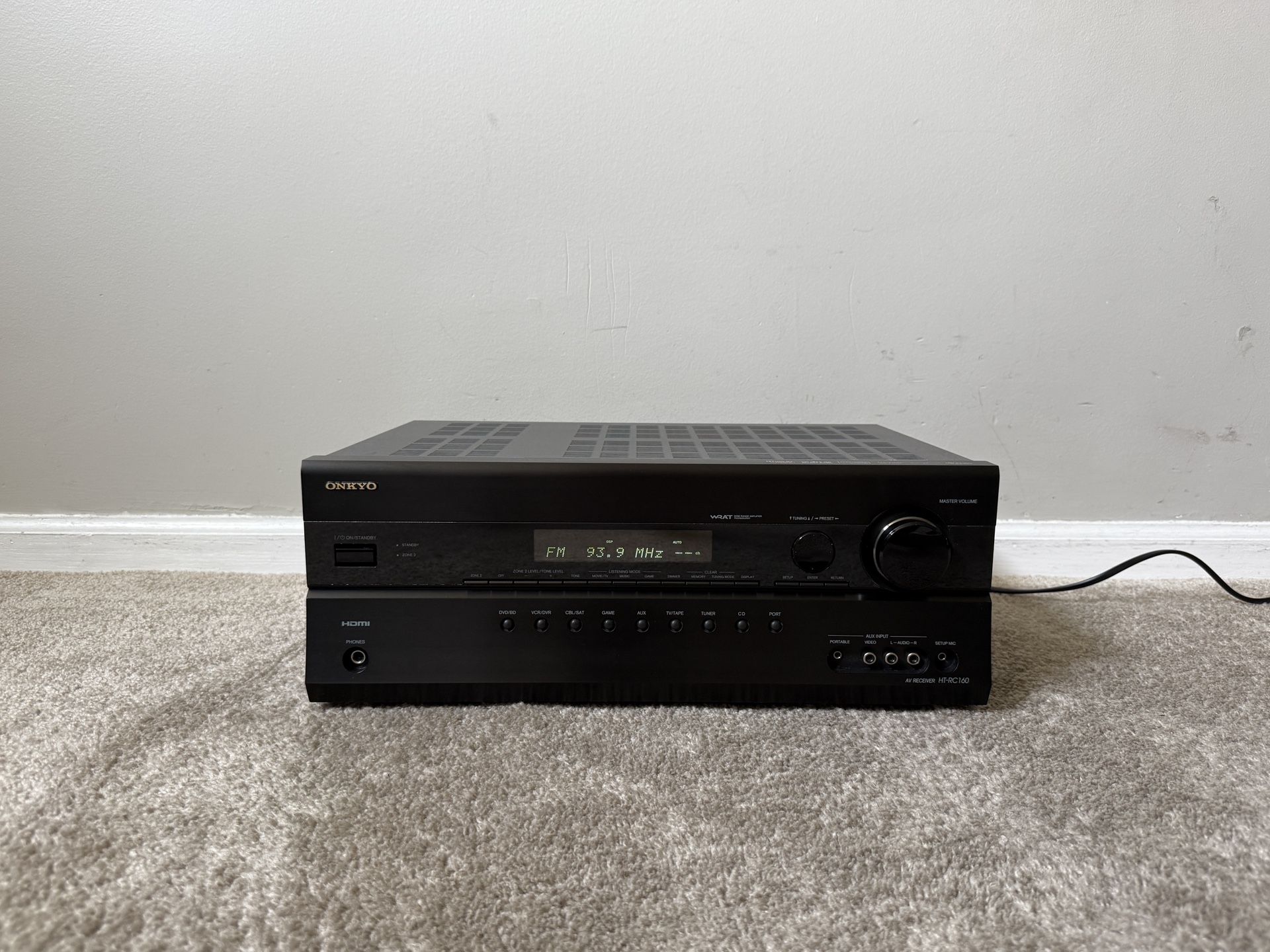 Onkyo HT-RC160 7.2 HDMI Home Theater Surround Receiver