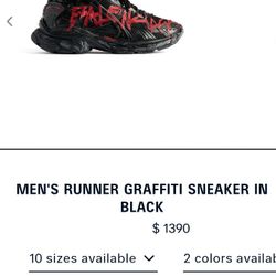 Bellinceaga Graphiti Shoes Size 13 