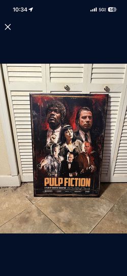 Poster Pulp Fiction Framed