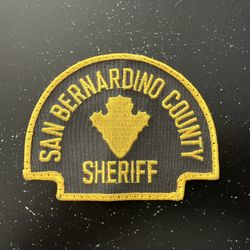 Police Patch San Bernardino Sheriff Department (California)
