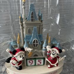 Mickey And Minnie Mouse Countdown To Christmas Decor