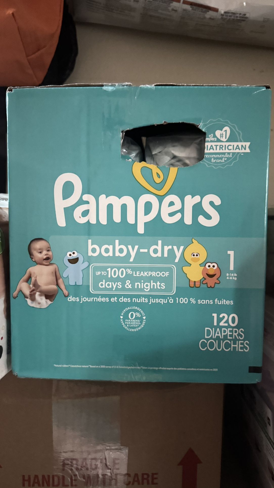 Pampers Size 1 “Baby Dry”