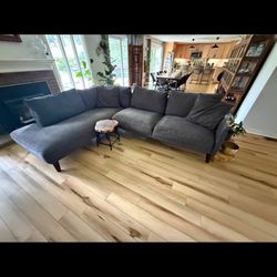 Nice Dark Modern Style Sectional 