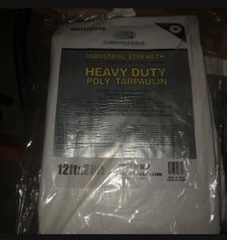 🚨🚨Heavy duty White Tarp 12x20..$28🚨🚨