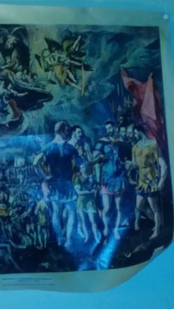 San mauricio oil painting