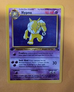 Hypno 1999 1st edition non holo
