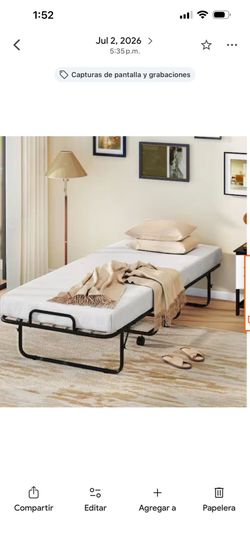 Folding bed
