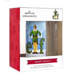 Hallmark Buddy The Elf Christmas Tree Ornament Does Somebody Need A Hug Movie
