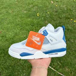Jordan 4 Retro Military Blue Size  5Y-5.5Y-6Y-6.5Y-7Y-7.5-8-11-12-13-14