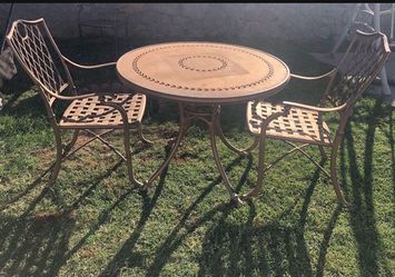 3 Pc Iron Patio Set
