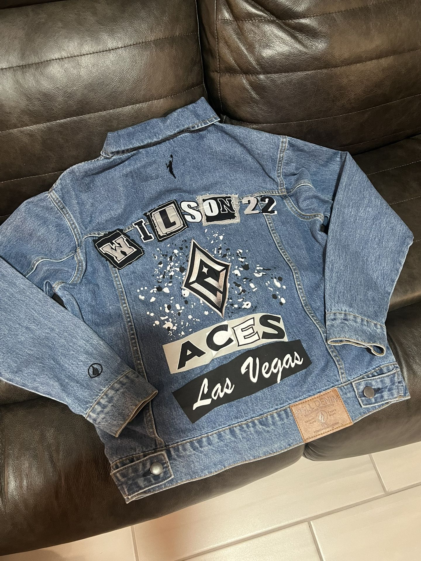 A’ja Wilson / LV Aces Jean Jacket