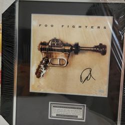 Foo Fighters Framed LP Cover Art