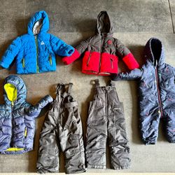 Toddler Winter Jackets & Snow Gear – Sizes 2T & 12–18 Months