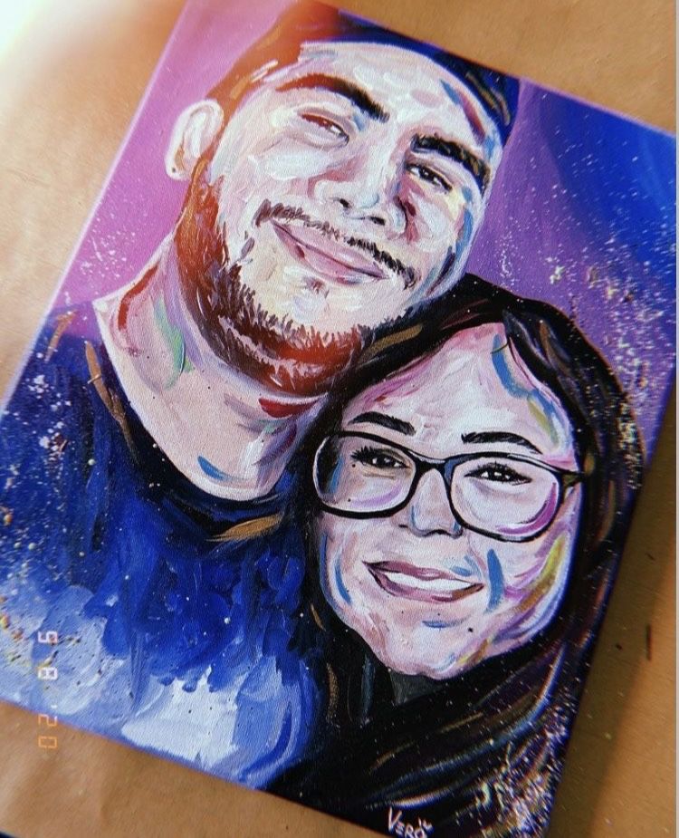 Personalized Couples Painting