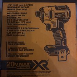 DeWalt three speed impact driver
