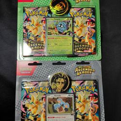 Pokemon TCG - Erika & Larry Promo Packs - Ascend Heroes