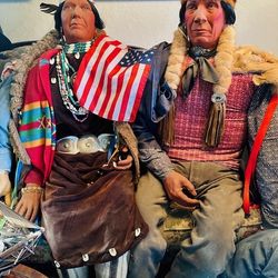 Indian & Cowboy Vintage Mannequins -15 count or buy SEPARATELY 