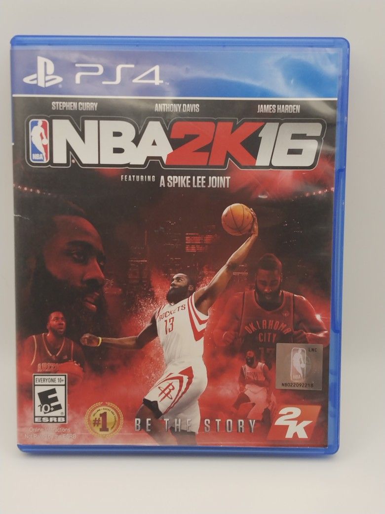 NBA 2K 16 James Harden PS4 