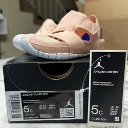 Jordan Flare Toddler Sandals Size 5C