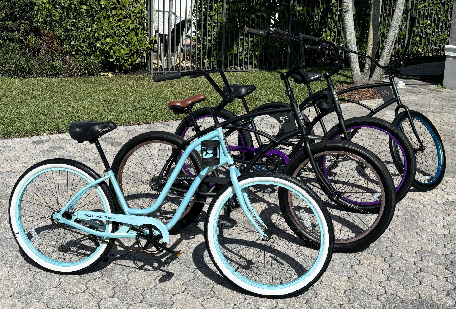 3G Bikes Long Beach California beach cruiser Bicycles (starting price at $399 and up)