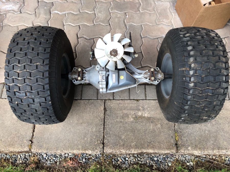 Craftsman rider lawn mower transmission - new condition-