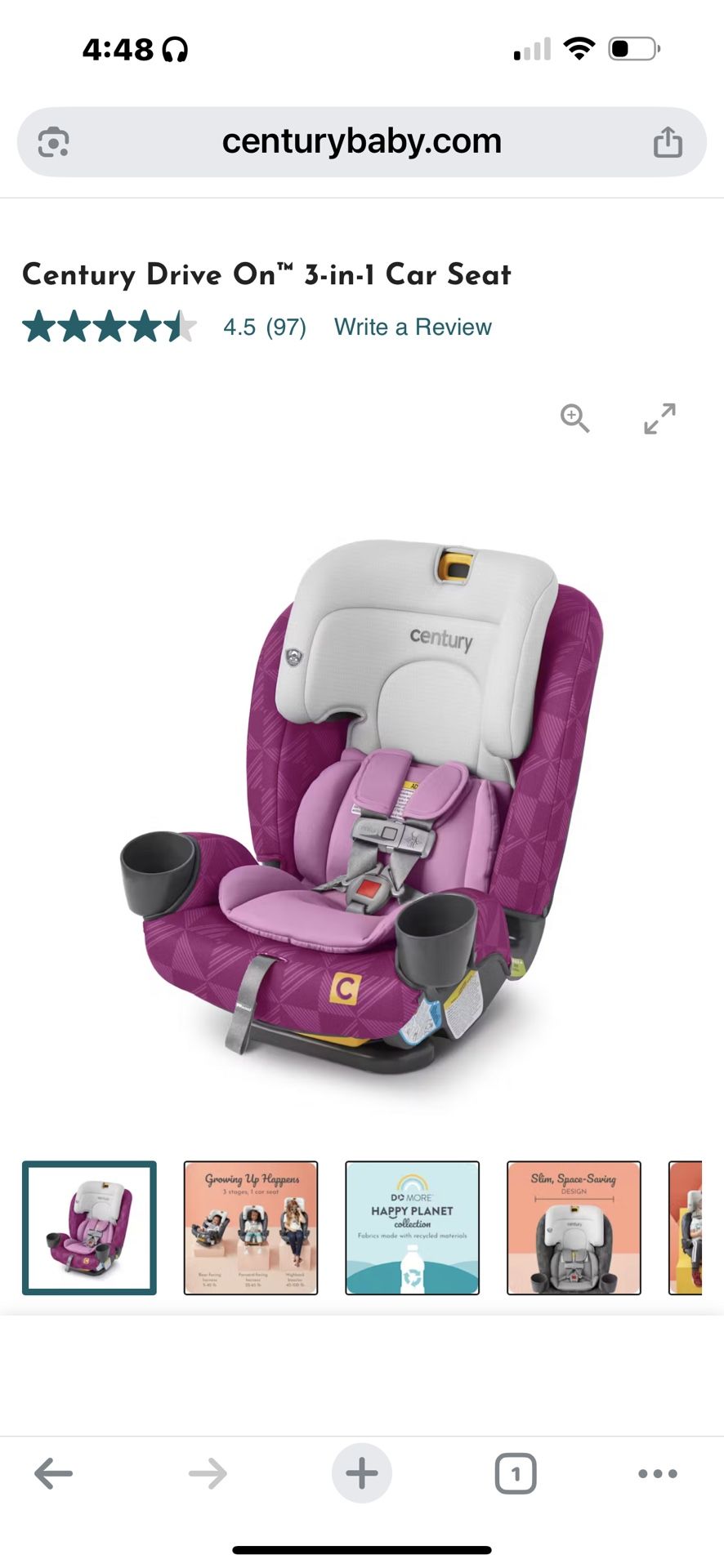 Century Car Seat