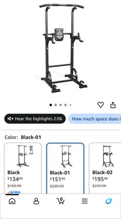 Free Standing Pull Up Bar, Dip Station, Power Tower