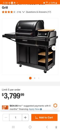 Traeger grill/smoker